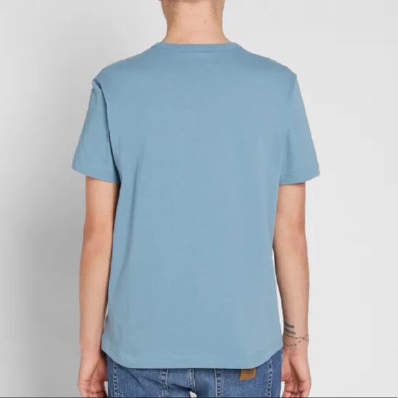 Champion Reverse Weave Small Script Logo Tee - Picture 3 of 6